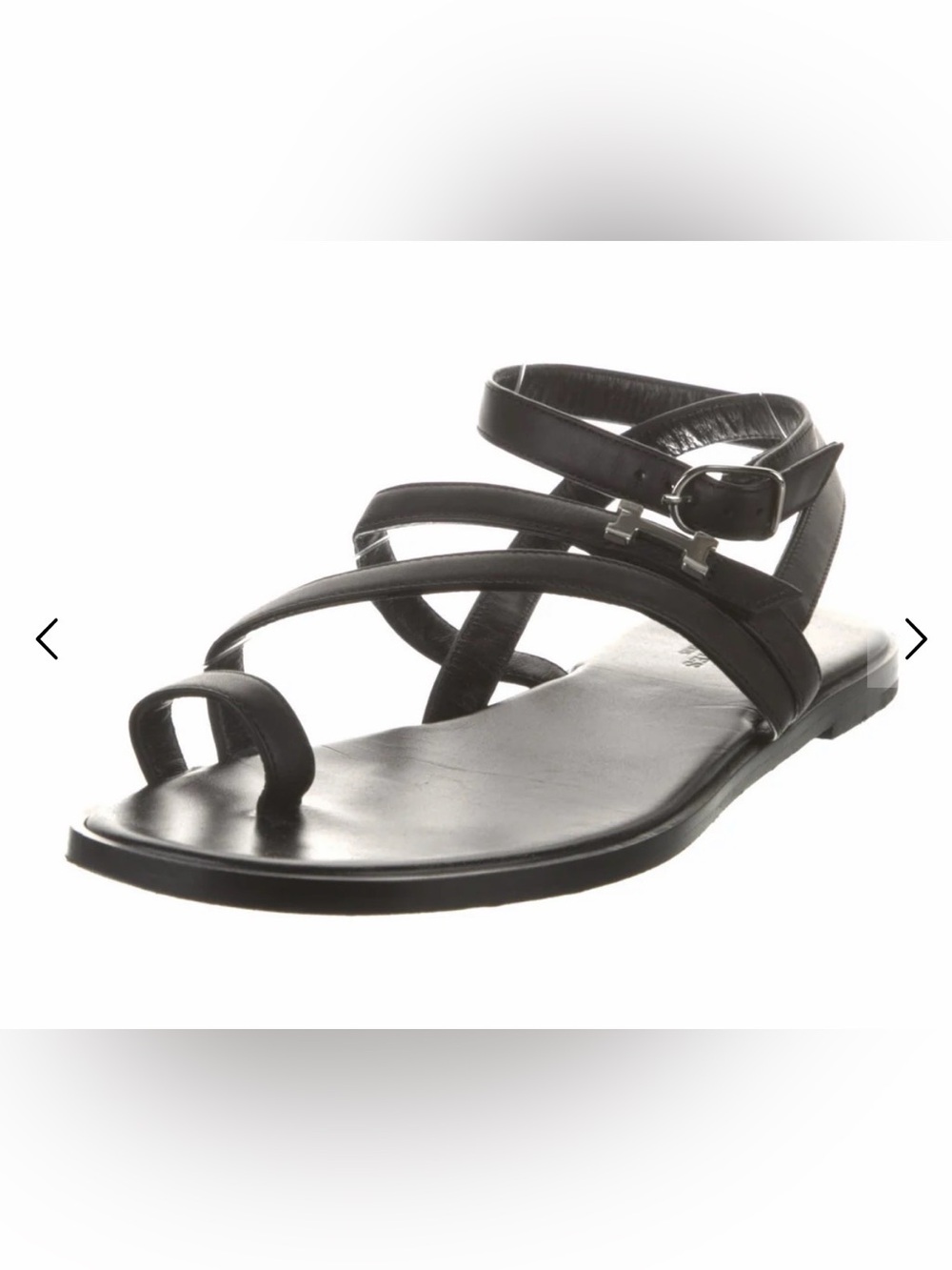 Hermes Harmonie Gladiator Sandals sz 37